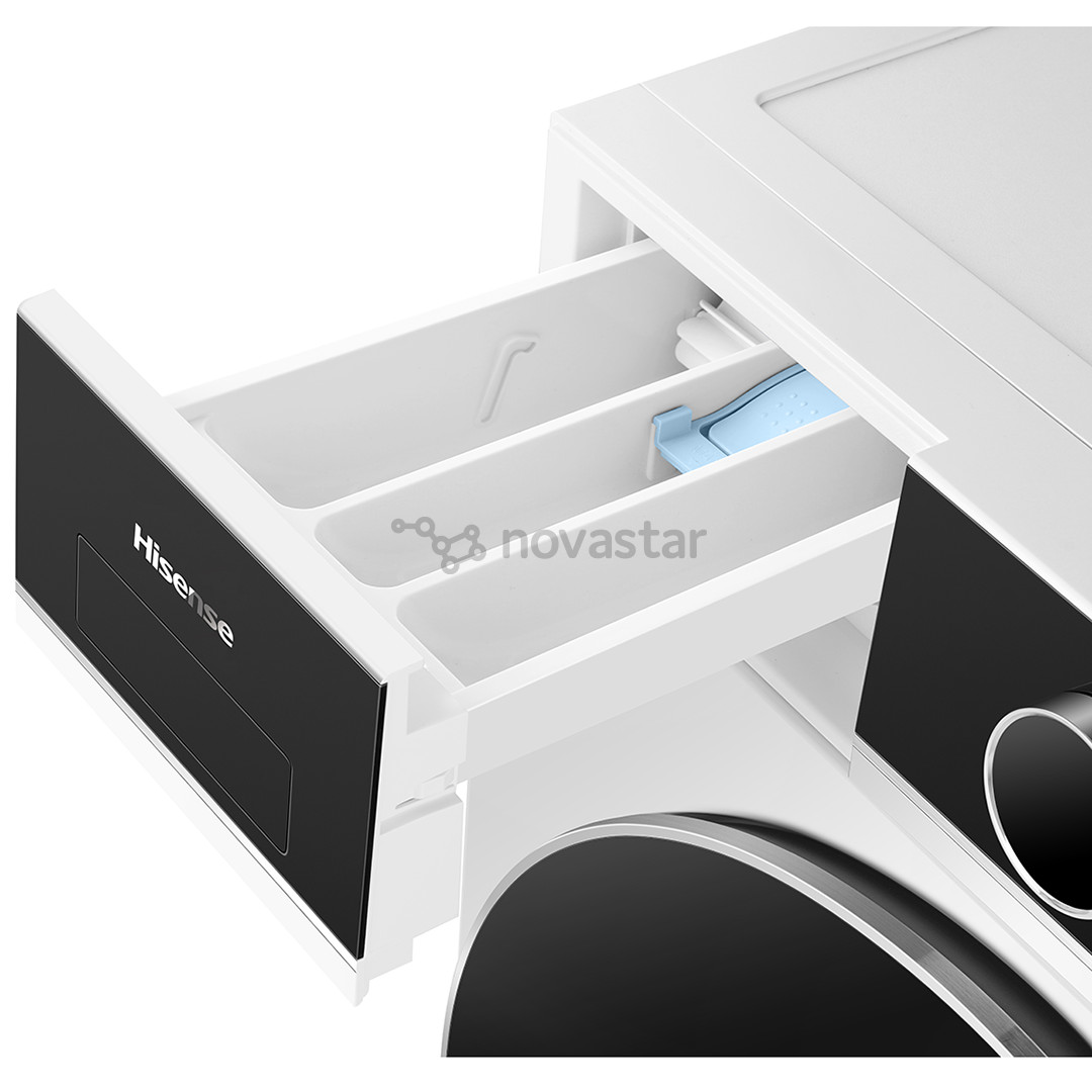 Hisense, 8 кг / 5 кг, глубина 47 см, 1400 об/мин - Стирально-сушильная машина