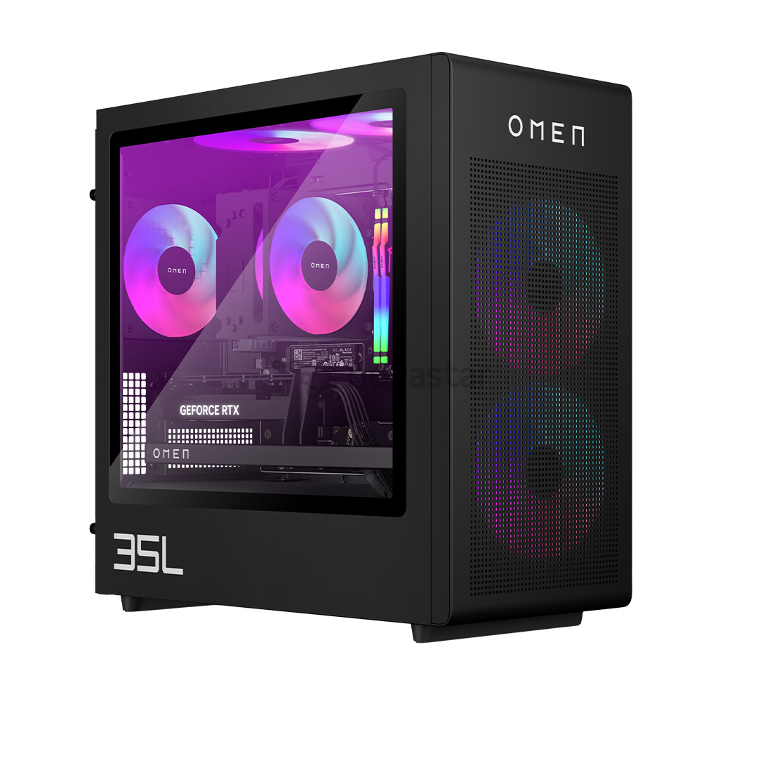 HP Omen 35L, Ryzen 7, 32 GB, 1 TB, RTX 5070 Ti, black - Desktop PC