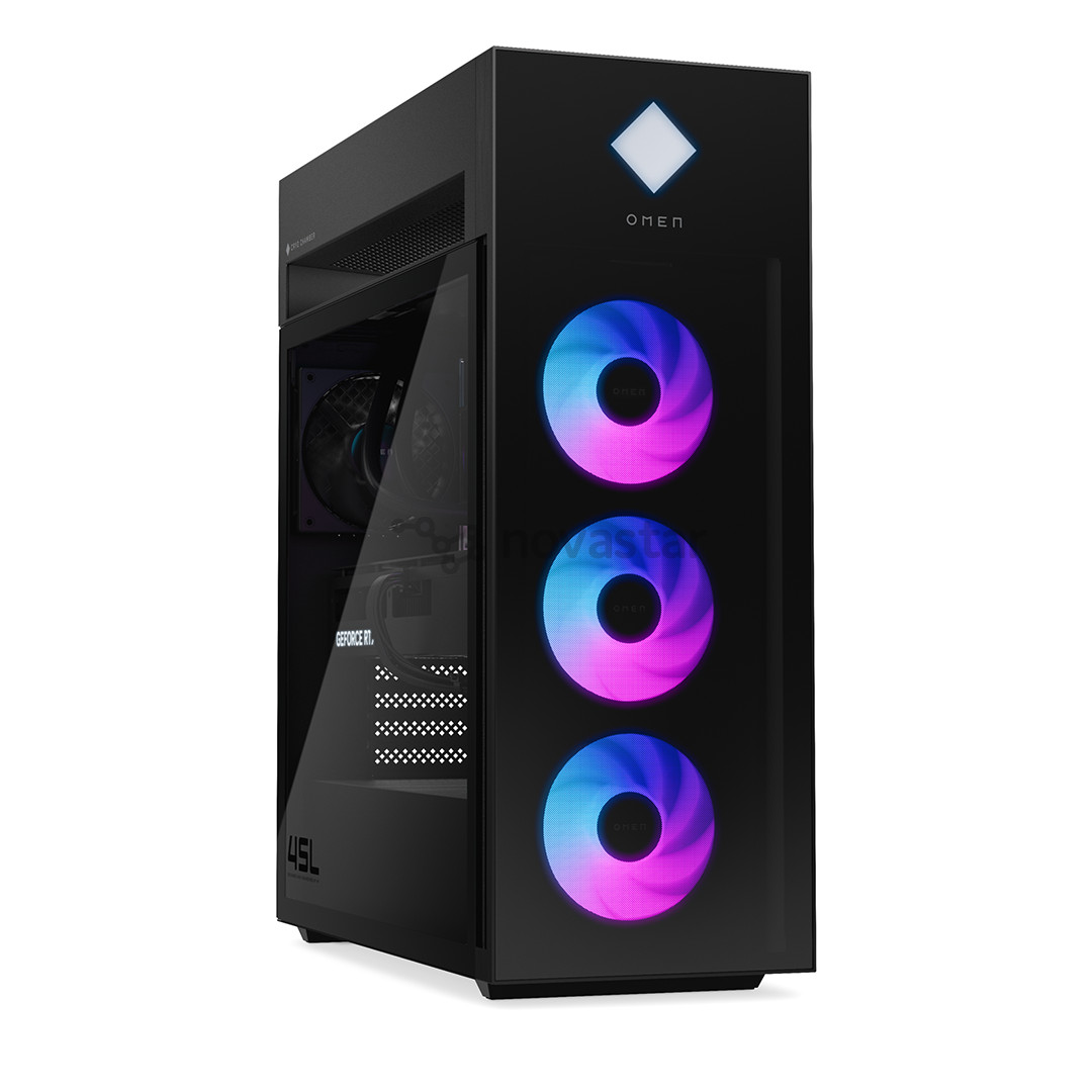 HP Omen 45L, Ultra 7, 32 GB, 1 TB, RTX 5070 Ti, shadow black - Desktop PC