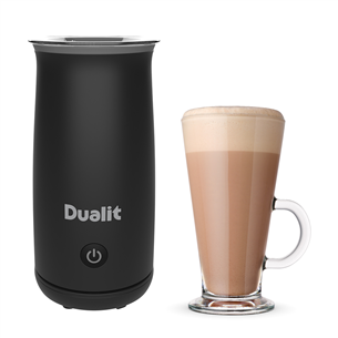 Karšto šokolado aparatas ir pieno plakiklis Dualit, 250 ml, juodas