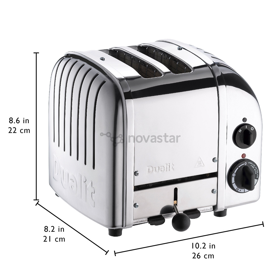 Dualit NewGen Classic, 1200 W, grey - Toaster