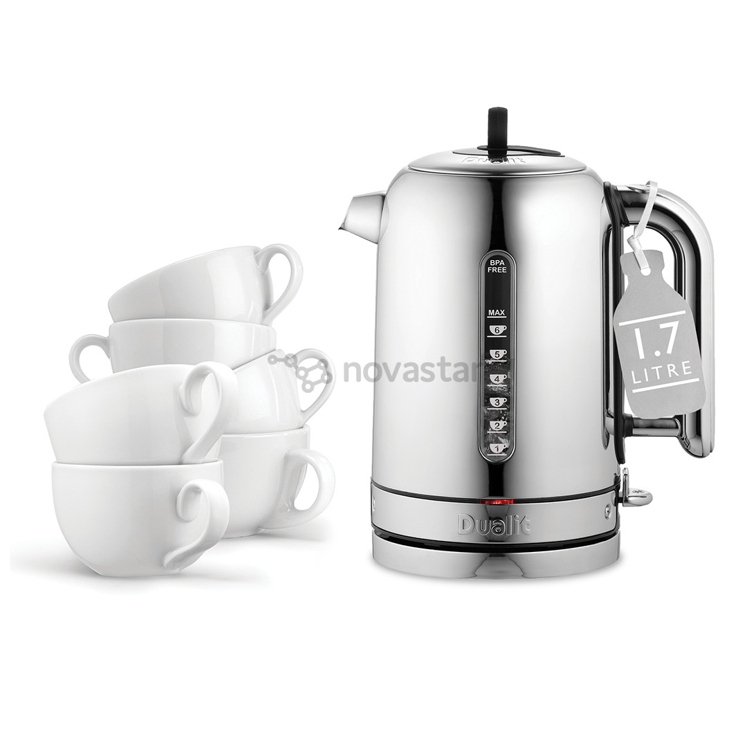 Dualit Classic, 1.7 L, stainless steel - Kettle