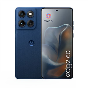 Išmanusis telefonas Motorola Edge 60, tamsiai mėlynas