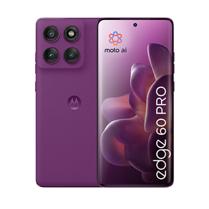 Motorola Edge 60 Pro, sparkling grape - Smartphone PB7X0008SE