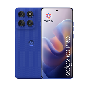 Motorola Edge 60 Pro, dazzling blue - Smartphone PB7X0007SE