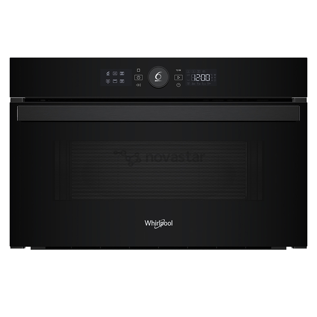 Įmontuojama mikrobangų krosnelė su griliu Whirlpool, 31 L, 1000 W, juoda