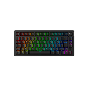 Belaidė klaviatūra HyperX Alloy Rise 75, SWE, juoda 91Y91AA#UUW