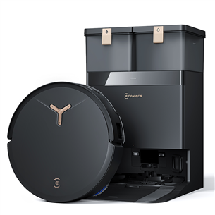Dulkių siurblys robotas Ecovacs Deebot T50 Max Pro Omni, šlapio ir sauso valymo, juodas DEEBOTT50MAX/465672