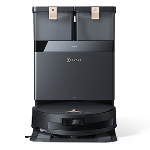 Dulkių siurblys robotas Ecovacs Deebot T50 Max Pro Omni, šlapio ir sauso valymo, juodas