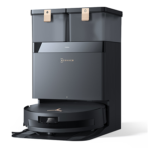 Dulkių siurblys robotas Ecovacs Deebot T50 Max Pro Omni, šlapio ir sauso valymo, juodas