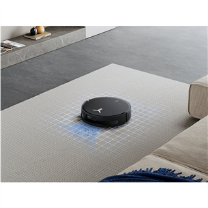 Dulkių siurblys robotas Ecovacs Deebot T50 Max Pro Omni, šlapio ir sauso valymo, juodas