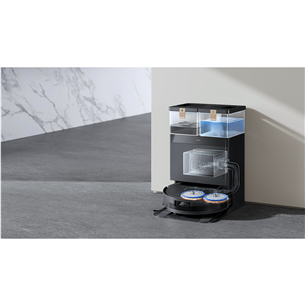 Dulkių siurblys robotas Ecovacs Deebot T50 Max Pro Omni, šlapio ir sauso valymo, juodas