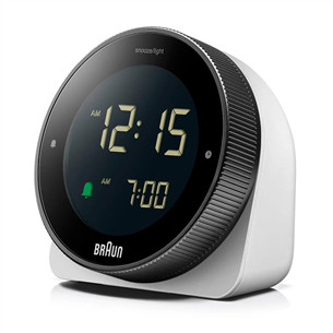 Braun BC24, white - Alarm clock