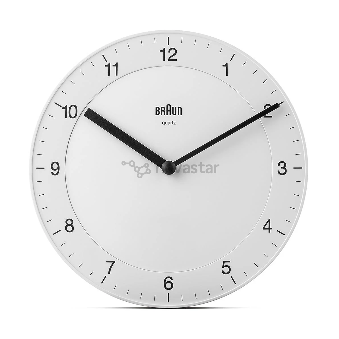 Braun BC06, white - Wall clock