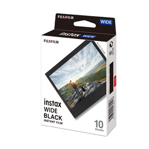 Fujifilm Instax Wide Black, 10 шт. - Фотобумага