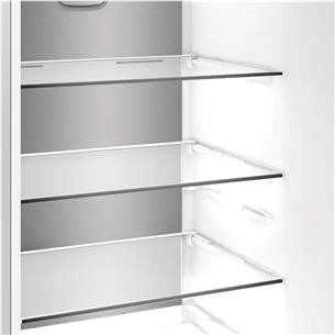 Šaldytuvas Whirlpool, NoFrost, 355 L, aukštis 204 cm, nerūdijančio plieno spalvos