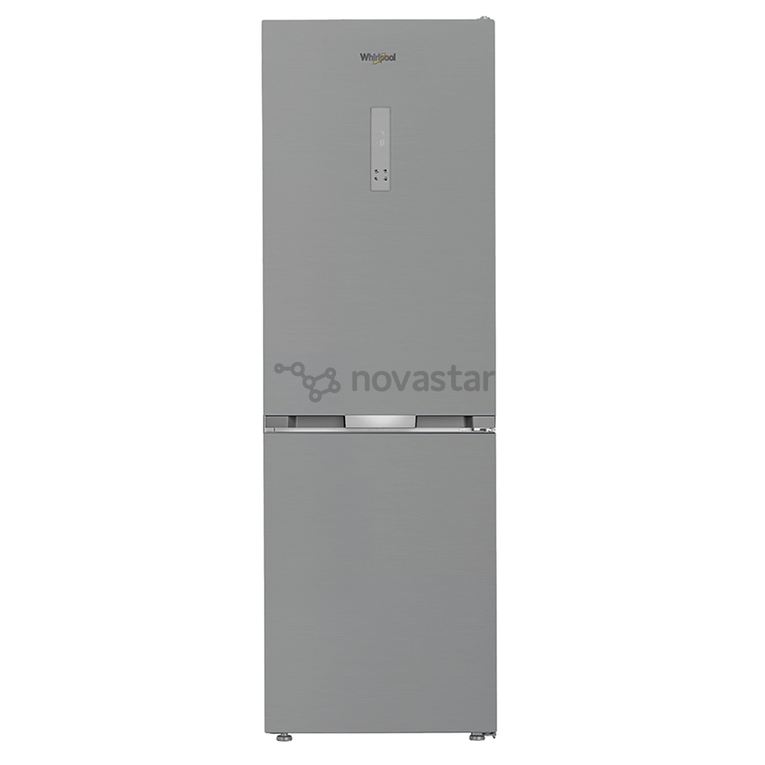 Šaldytuvas Whirlpool, NoFrost, 316 L, aukštis 187 cm, nerūdijančio plieno spalvos