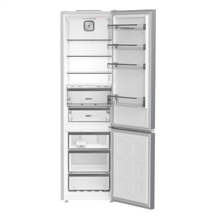 Šaldytuvas Whirlpool, NoFrost, 316 L, aukštis 187 cm, nerūdijančio plieno spalvos