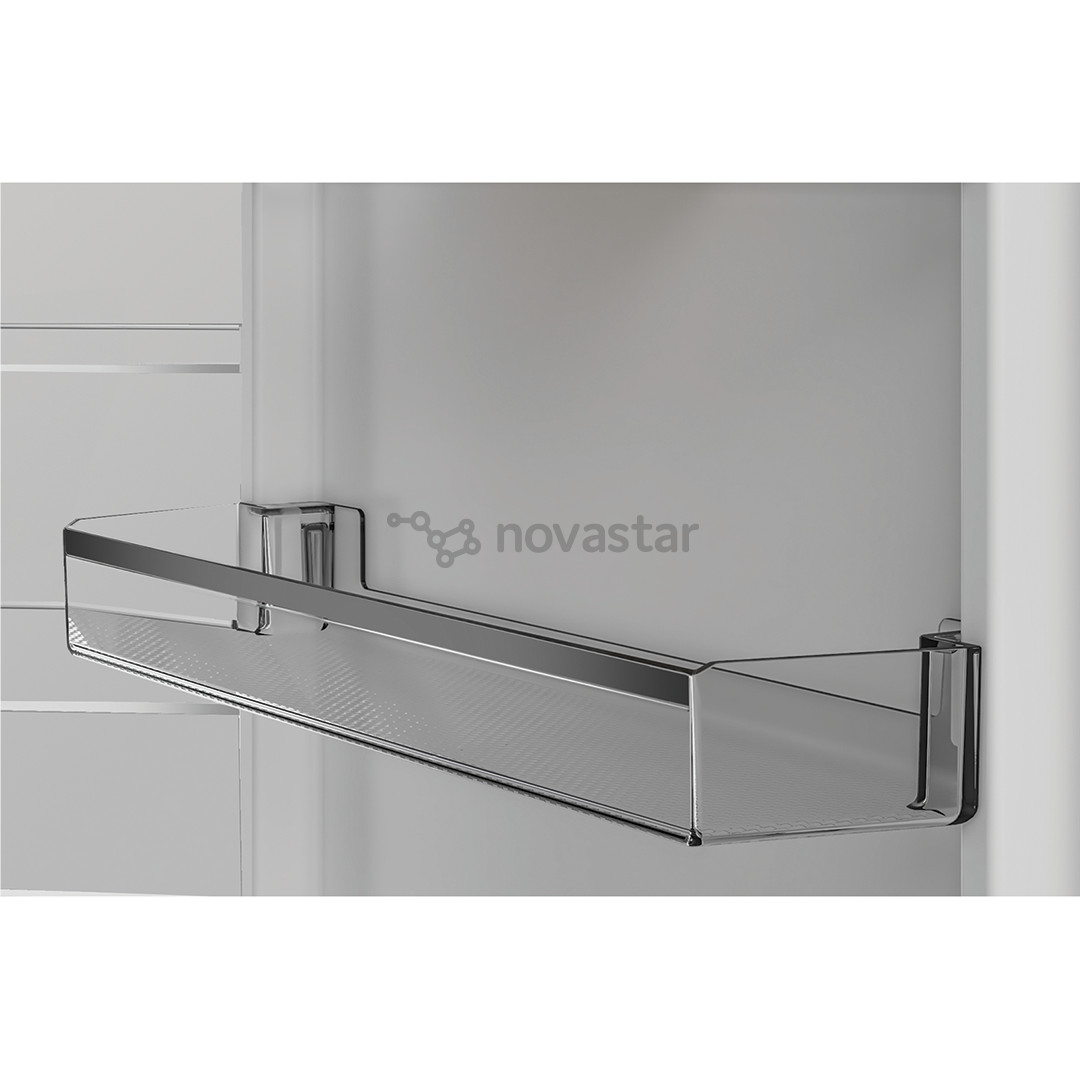 Šaldytuvas Whirlpool, NoFrost, 316 L, aukštis 187 cm, nerūdijančio plieno spalvos