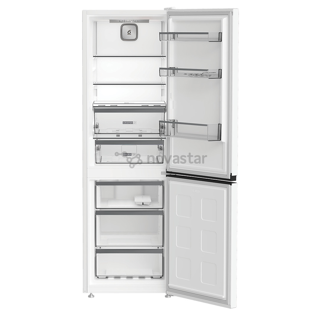 Šaldytuvas Whirlpool, NoFrost, 316 L, aukštis 187 cm, baltas