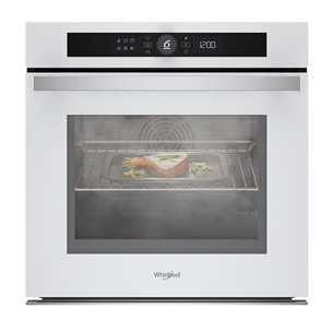 Whirlpool, 73 л, каталитическая очистка, белый - Интегрируемый духовой шкаф