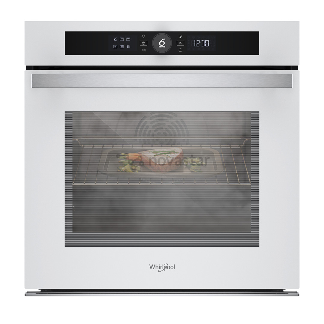 Whirlpool, 73 л, каталитическая очистка, белый - Интегрируемый духовой шкаф