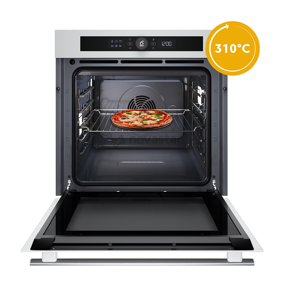 Whirlpool, 73 л, каталитическая очистка, белый - Интегрируемый духовой шкаф