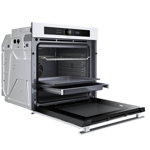 Whirlpool, 73 л, каталитическая очистка, белый - Интегрируемый духовой шкаф
