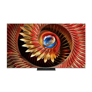 Televizorius TCL C8K, 85'', 4K UHD, Mini LED, juodas 85C8K