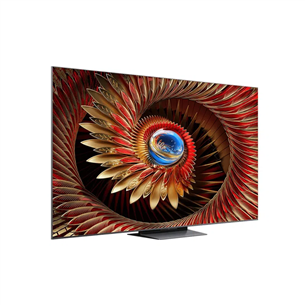 Televizorius TCL C8K, 75'', 4K UHD, Mini LED, juodas