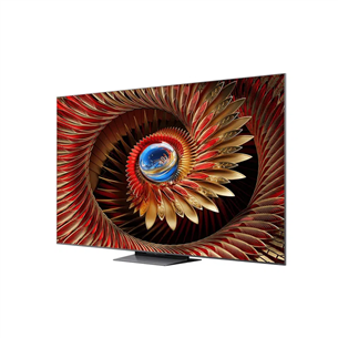 Televizorius TCL C8K, 75'', 4K UHD, Mini LED, juodas