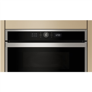 Whirlpool, 31 L, 1000 W, stainless steel - Built-in microwave oven with grill