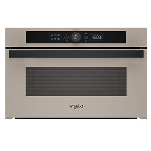 Whirlpool, 31 л, 1000 Вт, бежевый - Интегруемая микроволновая печь с грилем WMD44ME