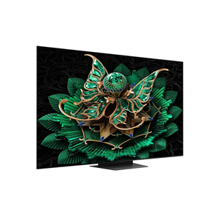 Televizorius TCL C7K,85'', 4K UHD, Mini LED, juodas