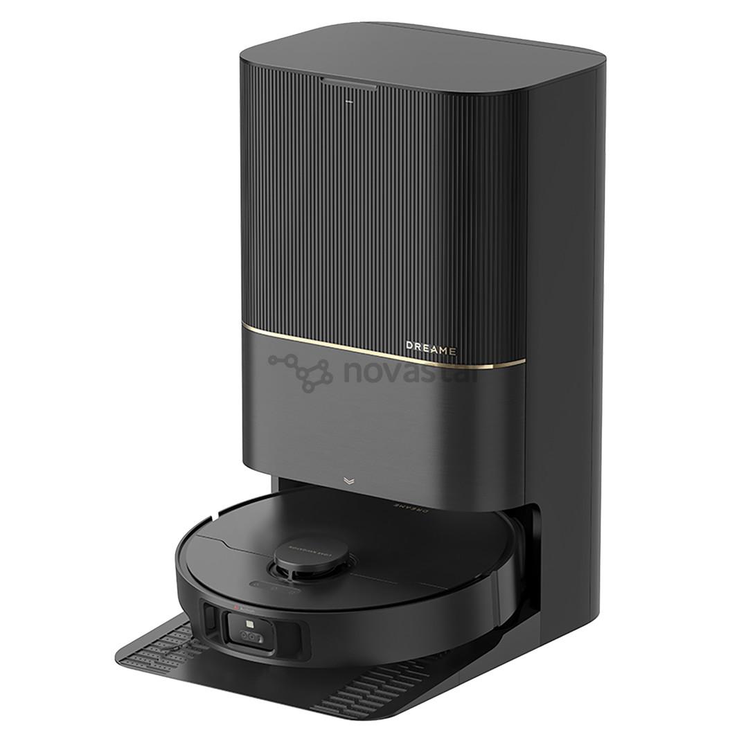 Dulkių siurblys robotas Dreame X40 Ultra Complete, šlapio ir sauso valymo, juodas