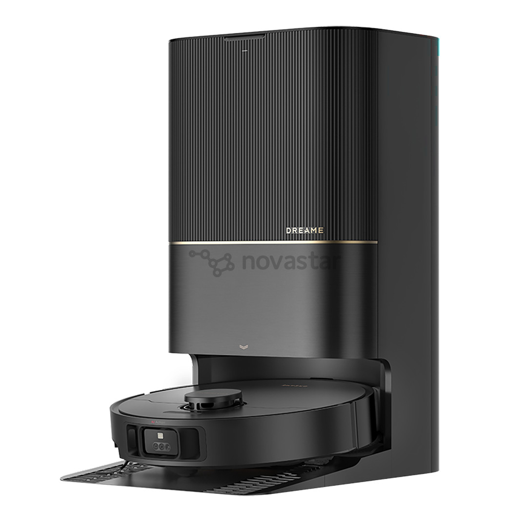 Dulkių siurblys robotas Dreame X40 Ultra Complete, šlapio ir sauso valymo, juodas