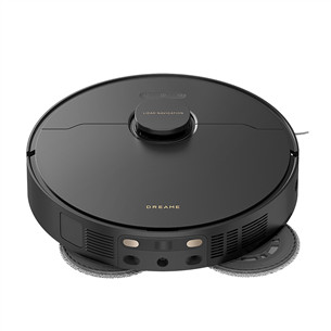 Dulkių siurblys robotas Dreame X40 Ultra Complete, šlapio ir sauso valymo, juodas