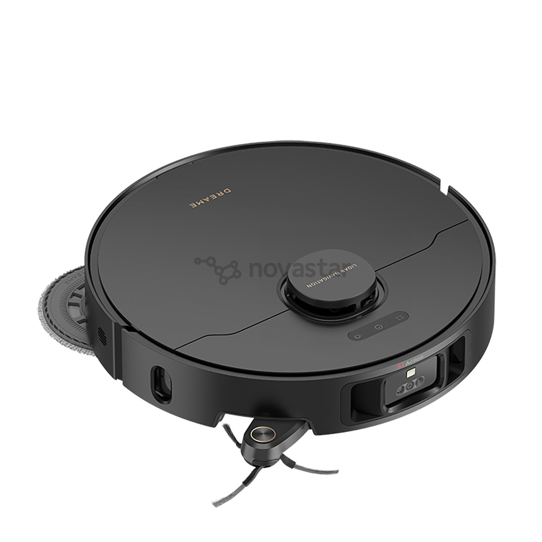 Dulkių siurblys robotas Dreame X40 Ultra Complete, šlapio ir sauso valymo, juodas