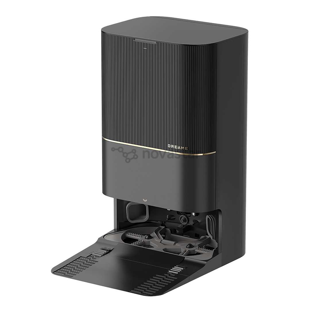 Dulkių siurblys robotas Dreame X40 Ultra Complete, šlapio ir sauso valymo, juodas