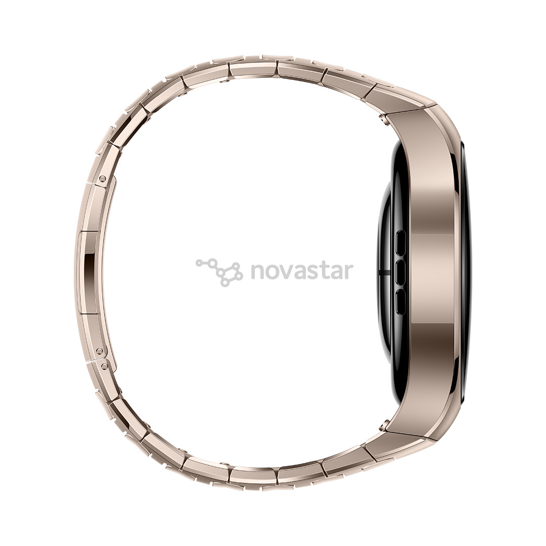 Išmanusis laikrodis Huawei Watch 5, 42 mm, su metaline apyranke, smėlio spalvos