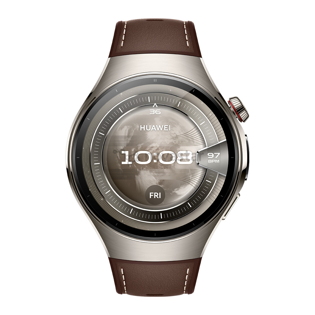 Išmanusis laikrodis Huawei Watch 5, 46 mm, titano, rudas