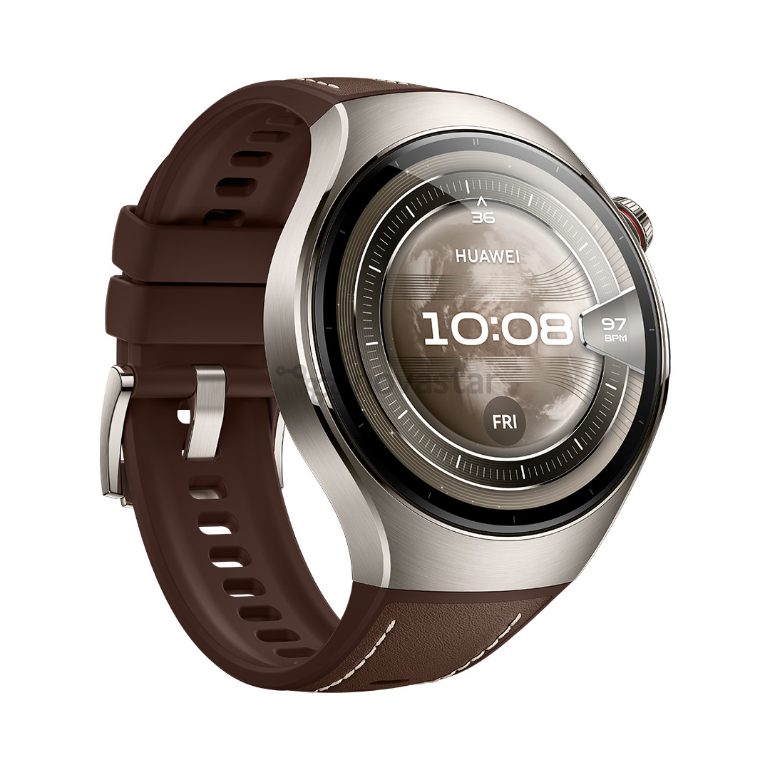 Išmanusis laikrodis Huawei Watch 5, 46 mm, titano, rudas