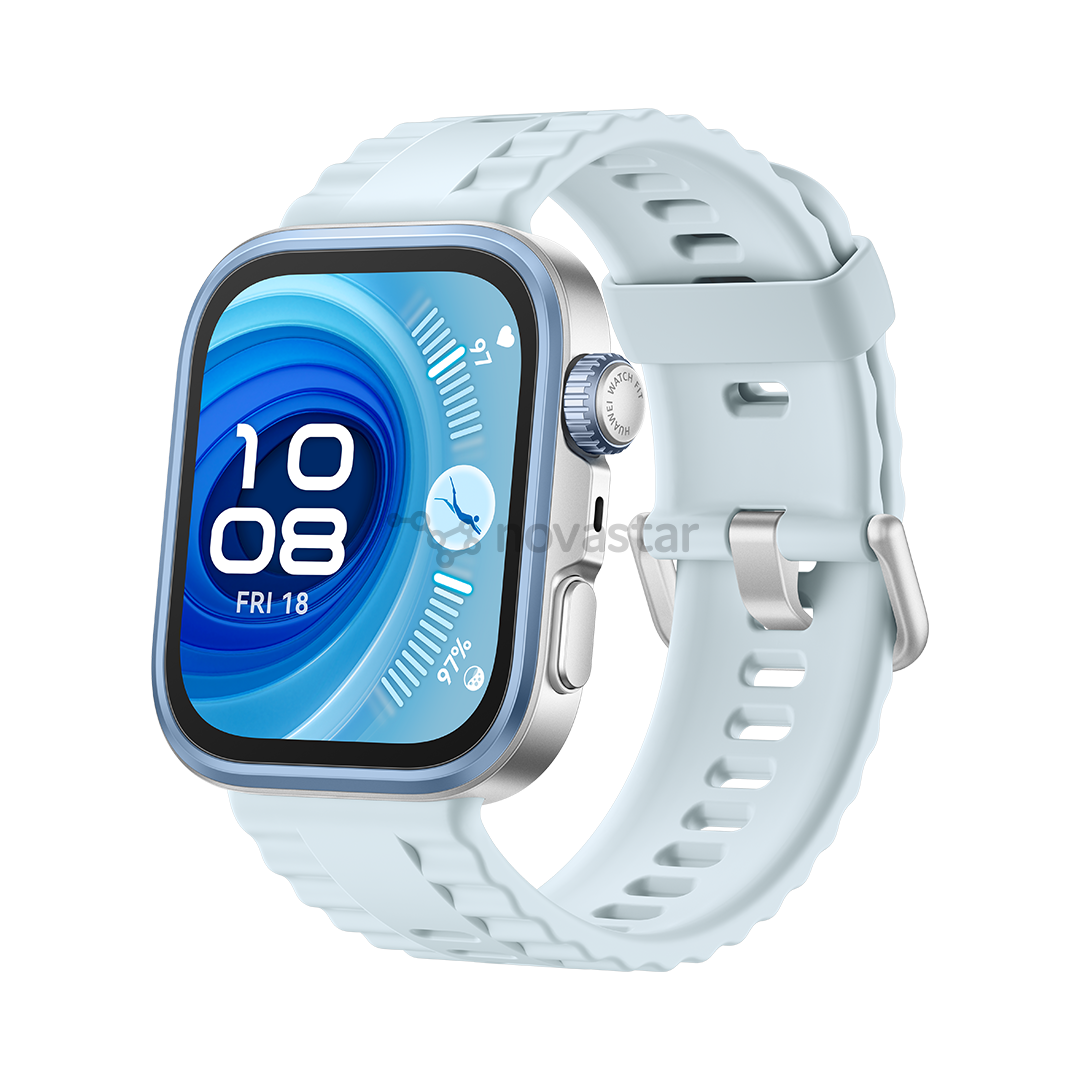 Išmanusis laikrodis Huawei Watch FIT 4 Pro, titano, mėlynas