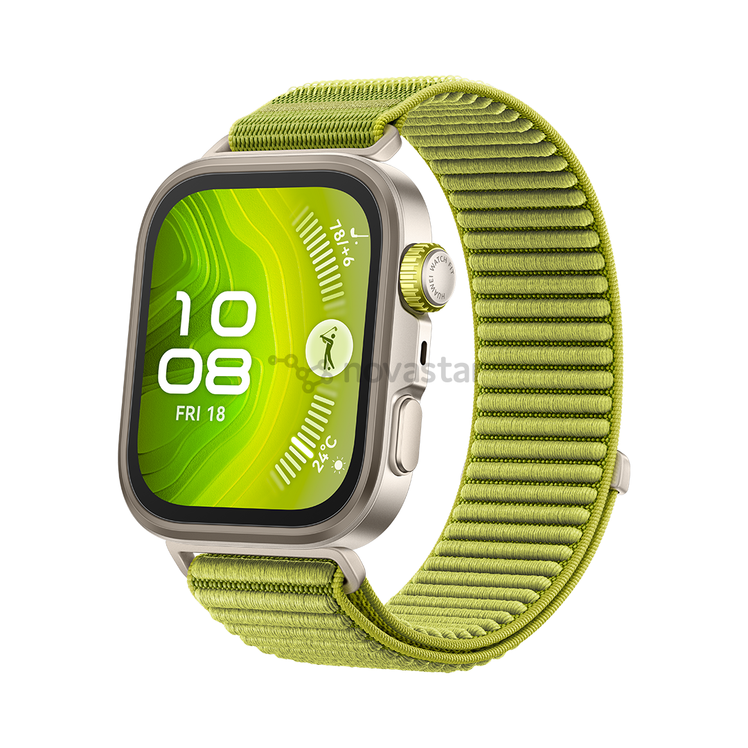Išmanusis laikrodis Huawei Watch FIT 4 Pro, titano, žalias