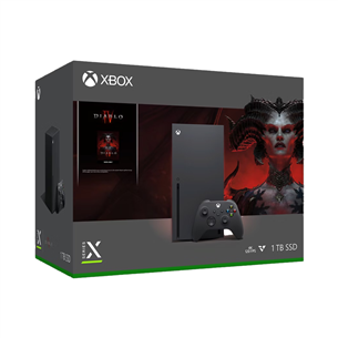 Microsoft Xbox Series X Diablo IV Bundle, 1 TB, black - Gaming console