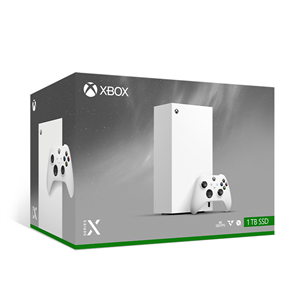 Microsoft Xbox Series X, Digital, 1 TB, white - Gaming consule