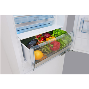 Gorenje, 301 L, height 178 cm - Built-in cooler