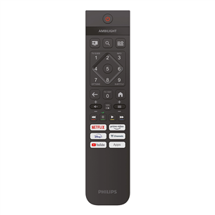 Televizorius Philips PHS6000, 32'', LED, HD, tamsiai pilkas
