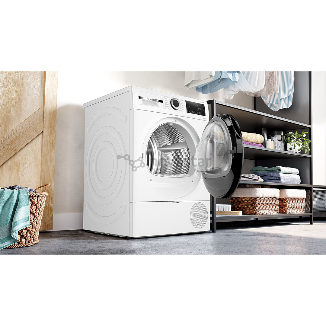 Bosch, Series 6, heat pump, 9 kg, depth 61.3 cm - Clothes dryer
