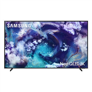 Televizorius Samsung QN900F, 75'', 8K, Neo QLED, Mini LED, juodas